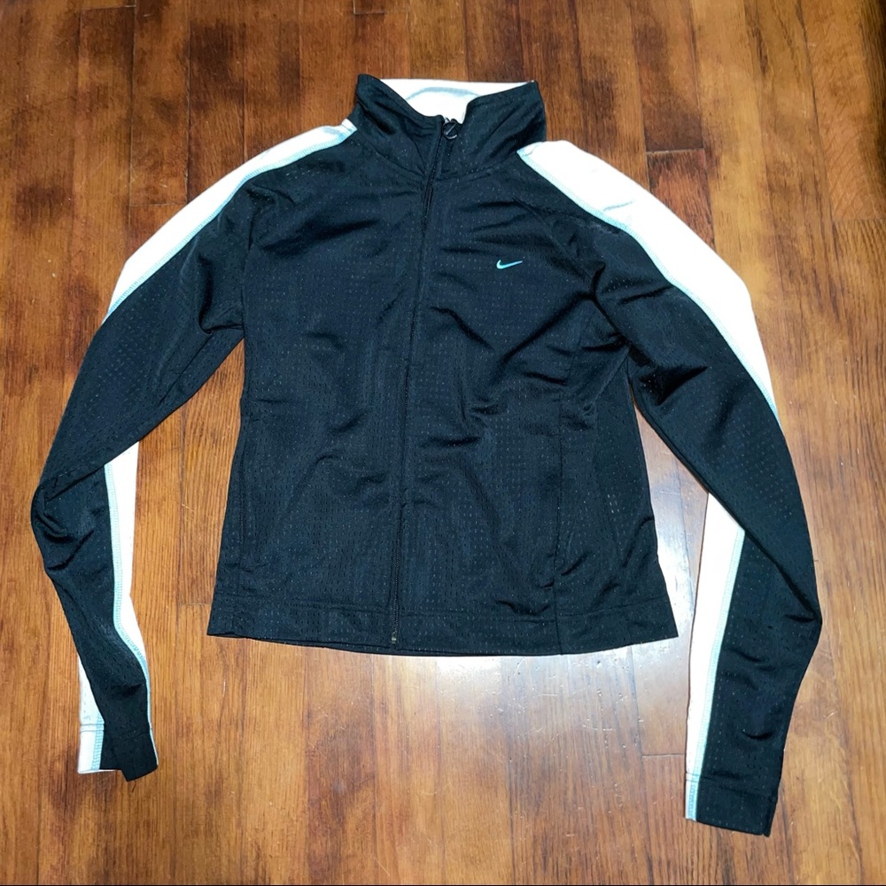 Nike bomber varsity jacket zip up